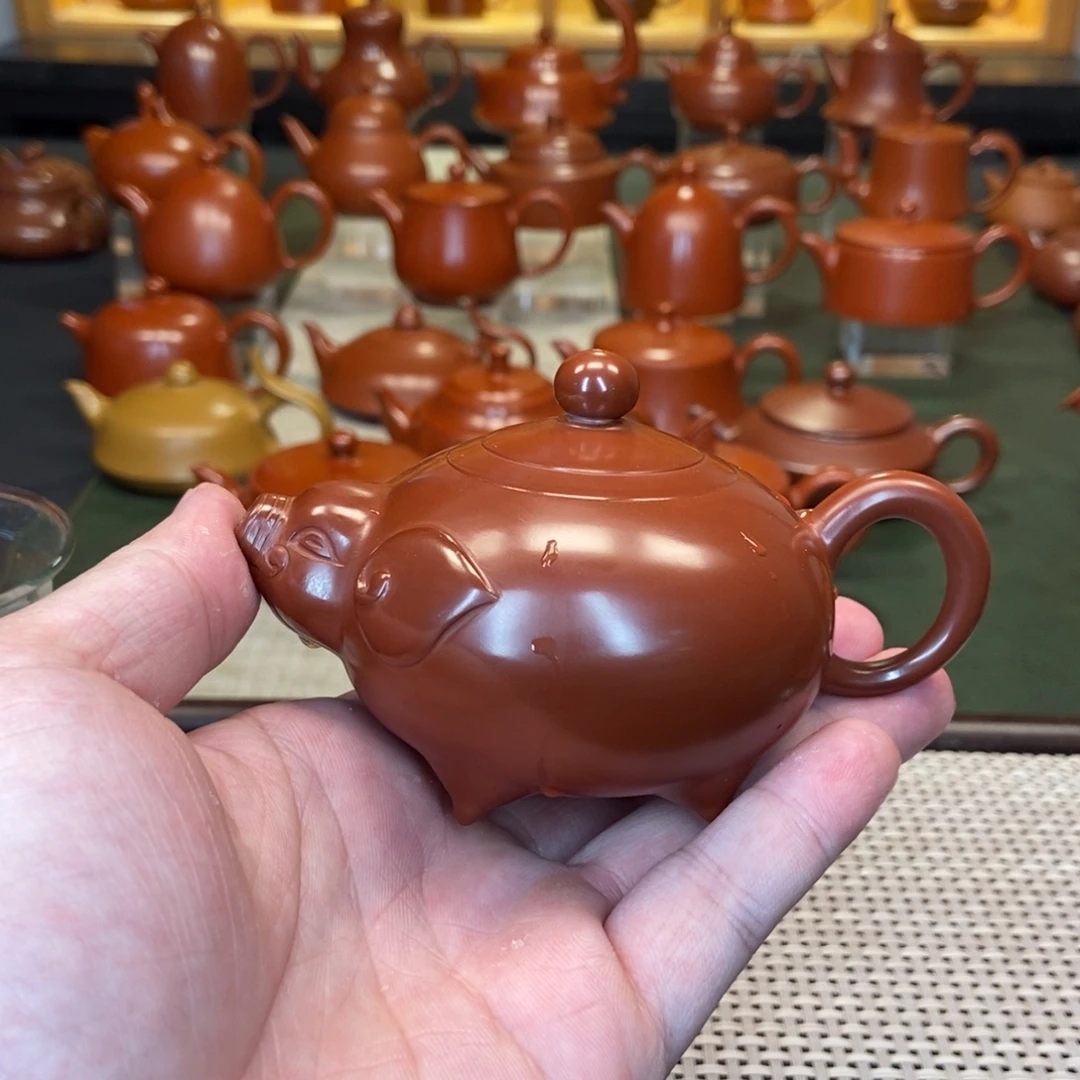 紫砂茶壶潮州手拉壶