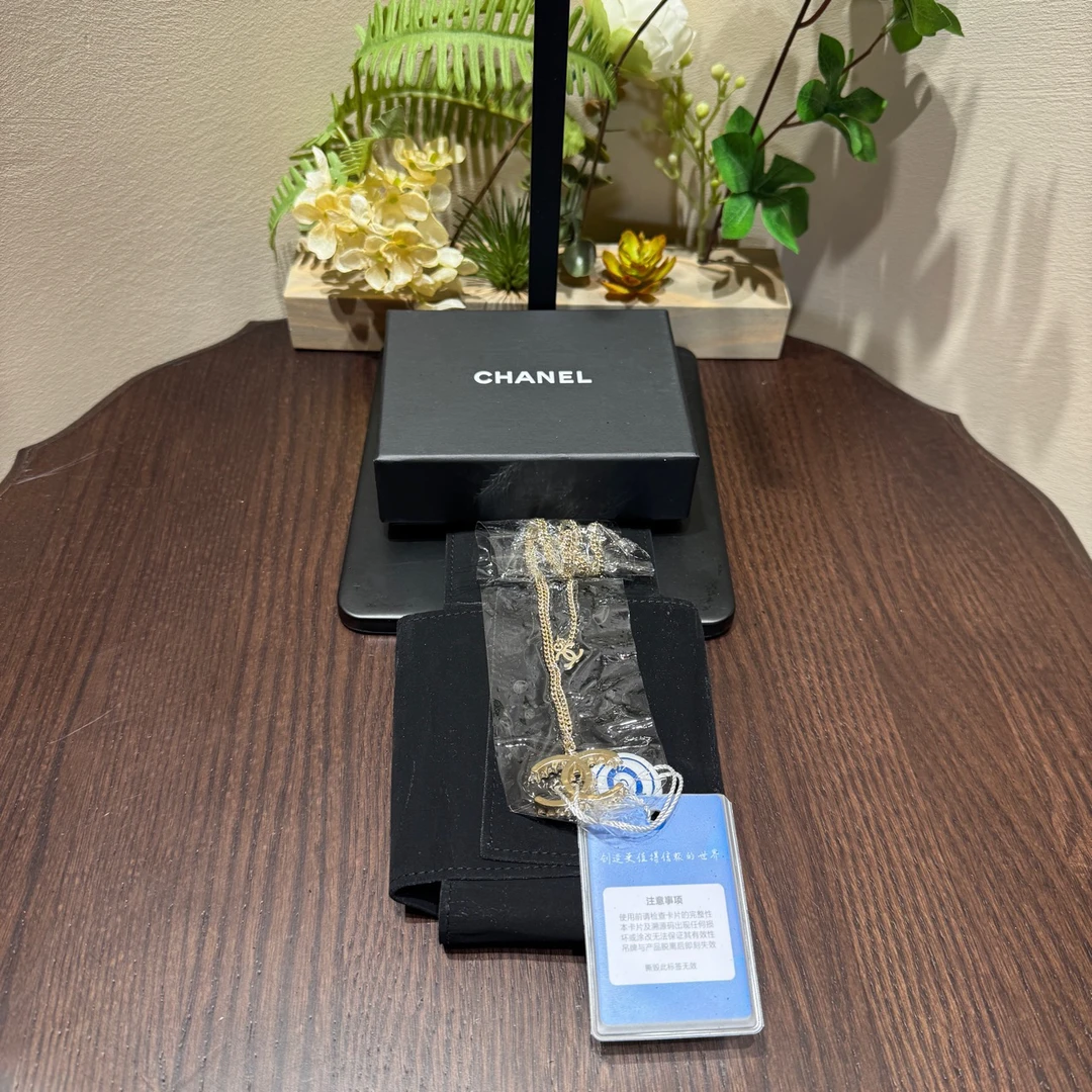 99新 Chanel/香奈儿 香奈儿双C项链 1102