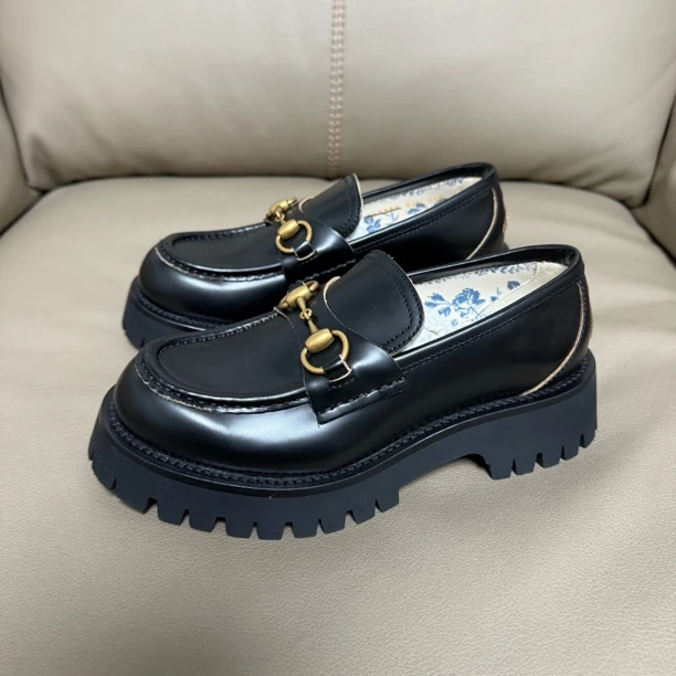 全新未使用 GUCCI/古驰 36.5码/全新/gucci古驰/乐福鞋