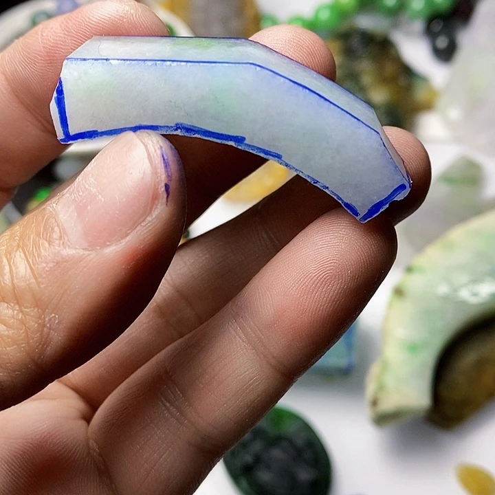 翡翠散珠天然翡翠A货