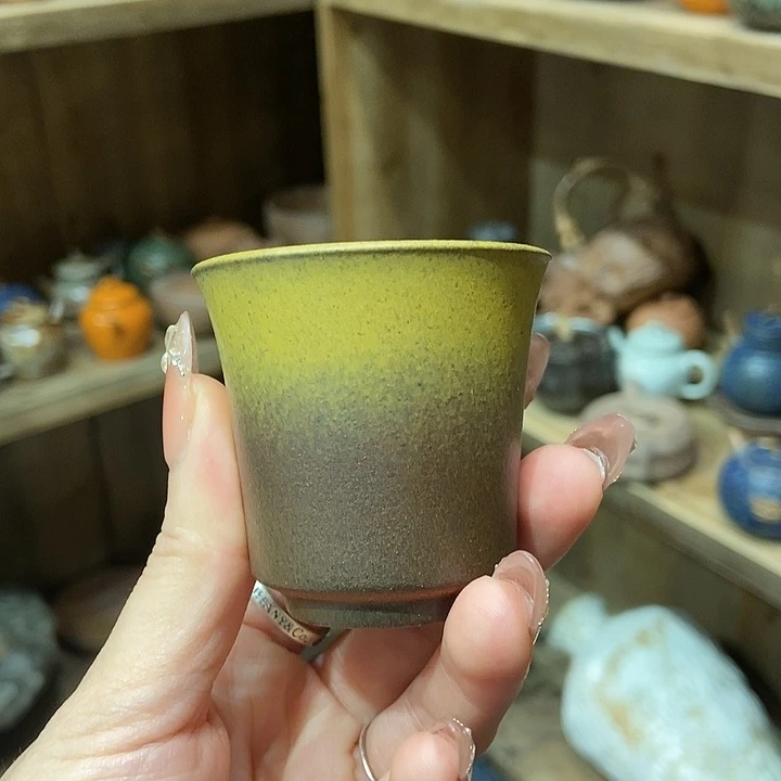 柴烧老岩泥高端茶器