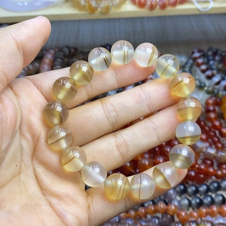 玛瑙/玉髓未镶嵌手链