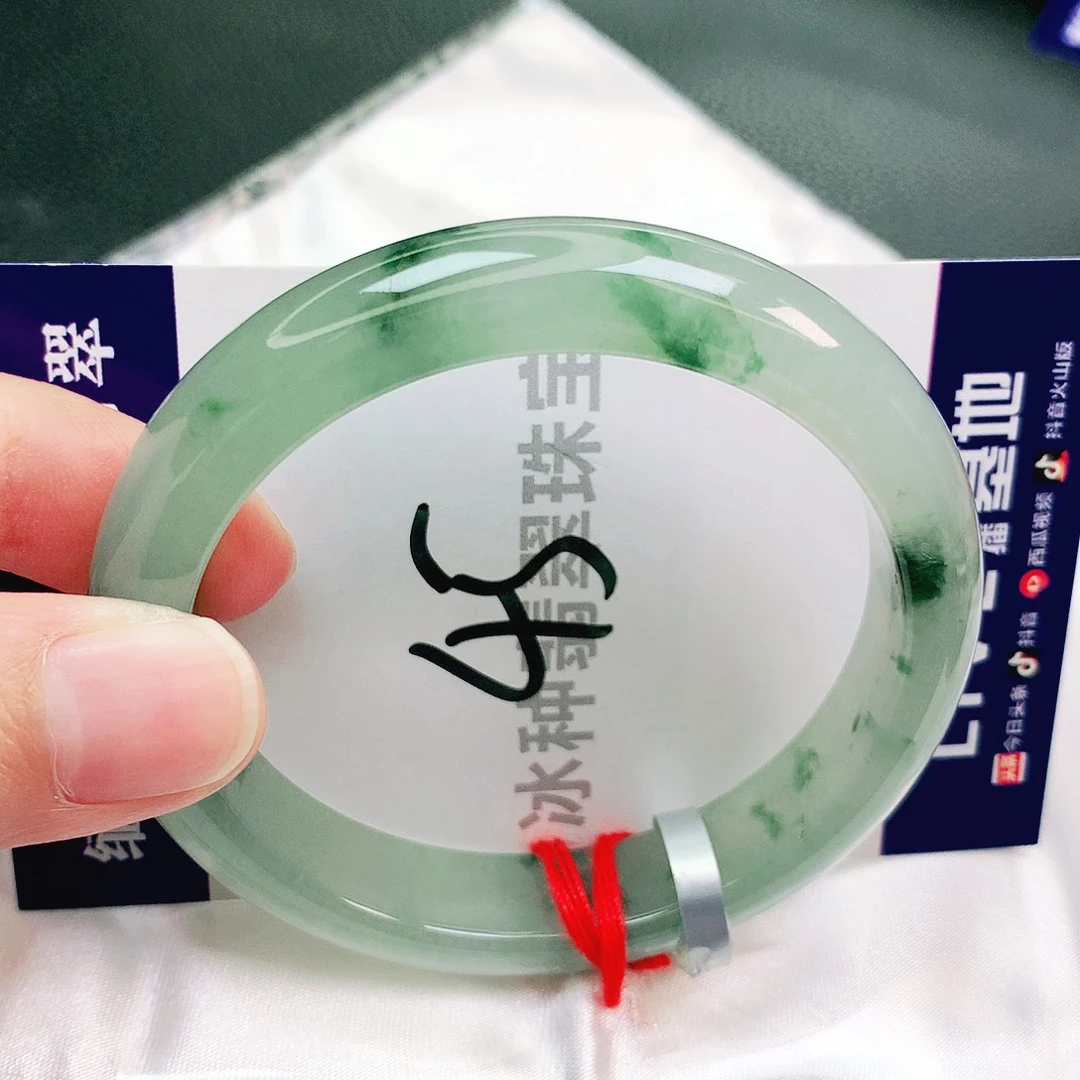 翡翠未镶嵌手镯缅甸天然a货翡翠手镯