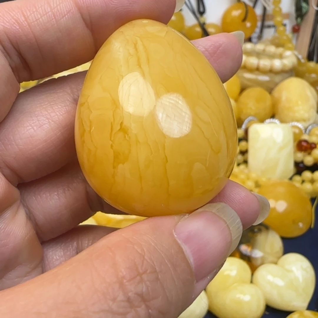 蜜蜡未镶嵌颈饰天然蜜蜡