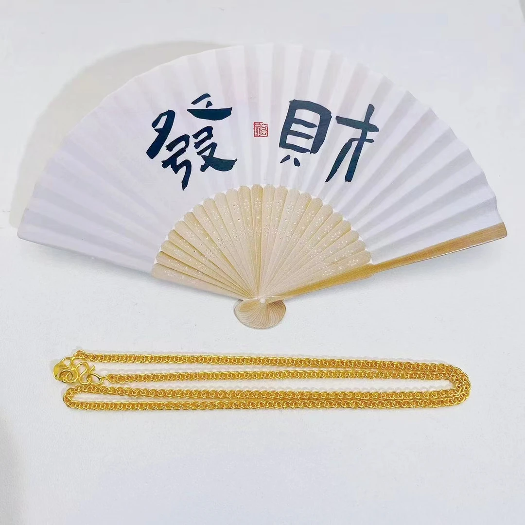 合金项链 【肖邦锁骨项链】时尚百搭简约经典金色抽拉素款可调节