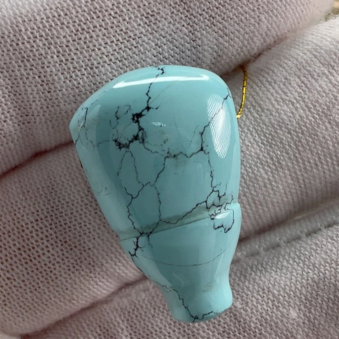 未镶嵌绿松石配饰14.7mm