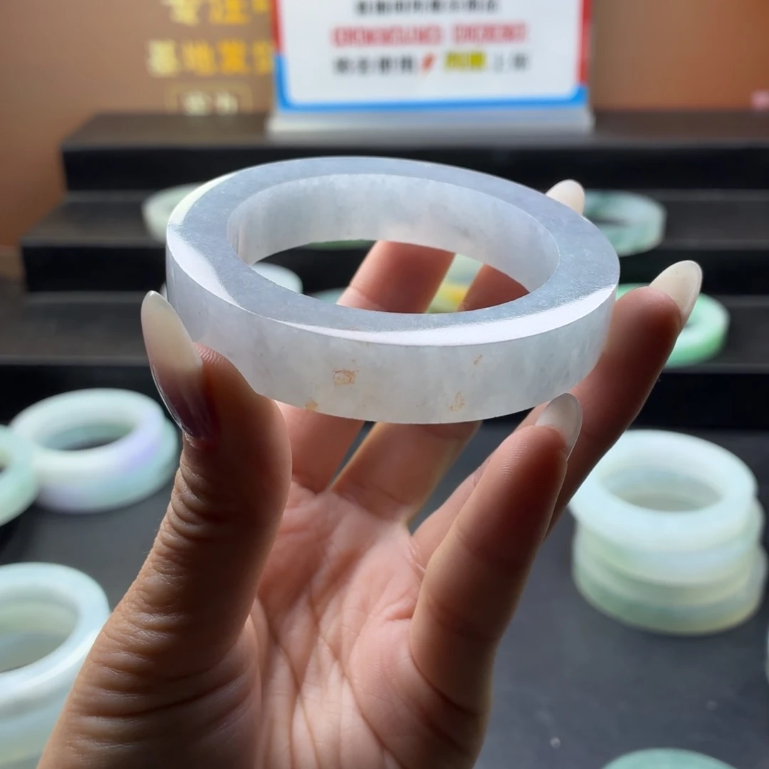 纯***瑕定制翡翠未镶嵌翡翠