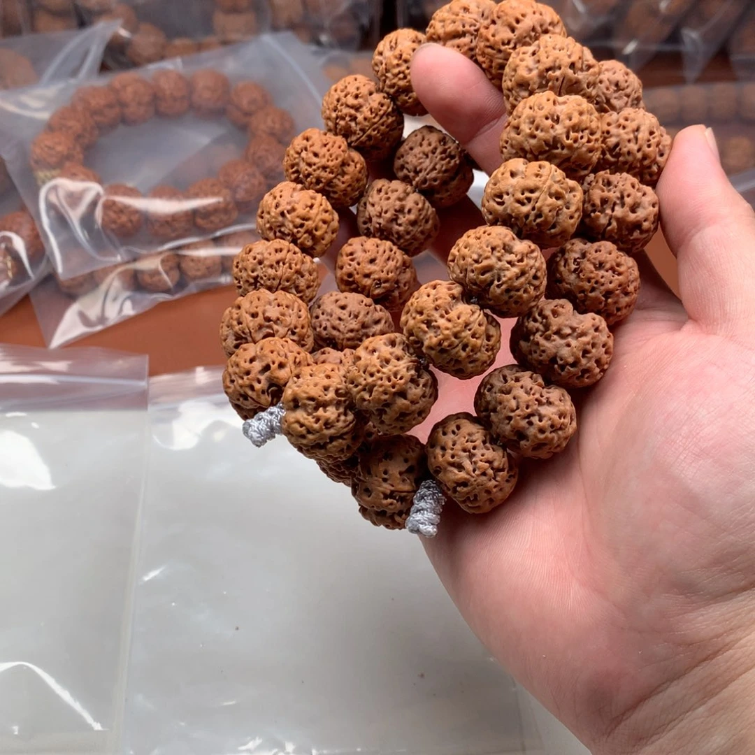 手串金刚菩提23飞碟纽扣五星头