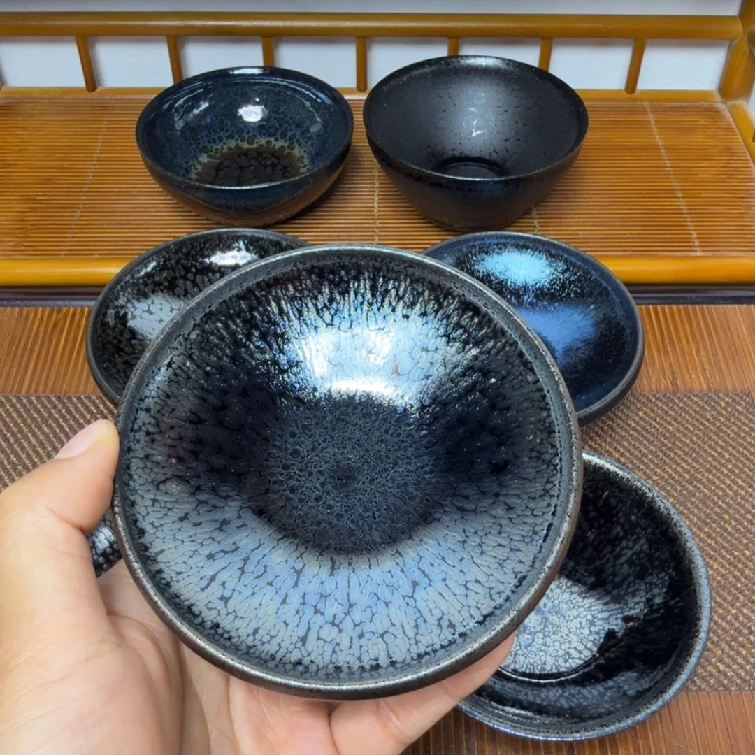 _***昱茶盏建盏手工制作主人杯茶杯