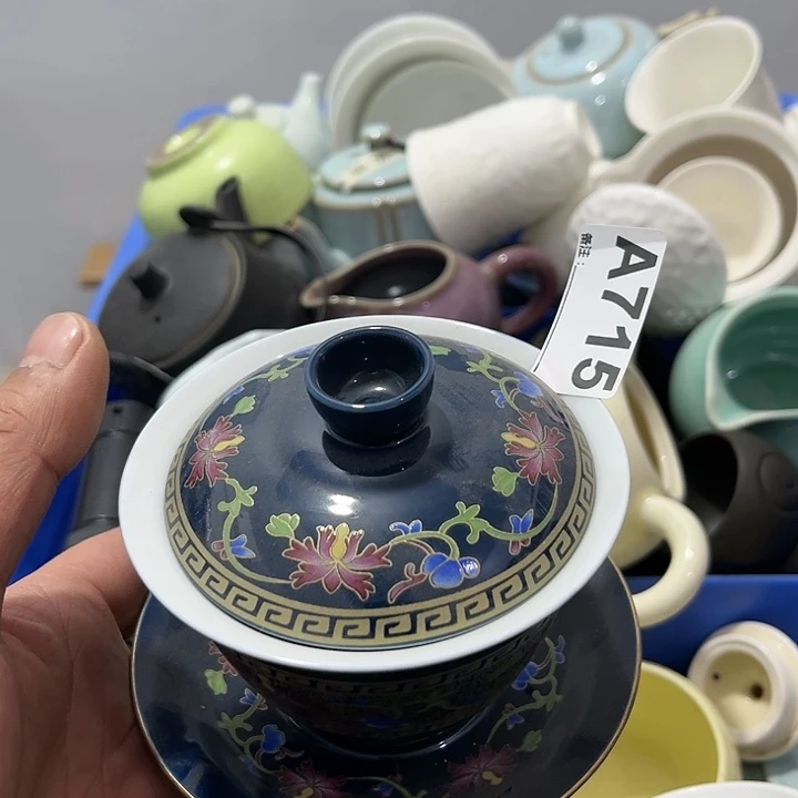 茶具默认微瑕瓷器、茶具、壶、摆件，介意勿拍