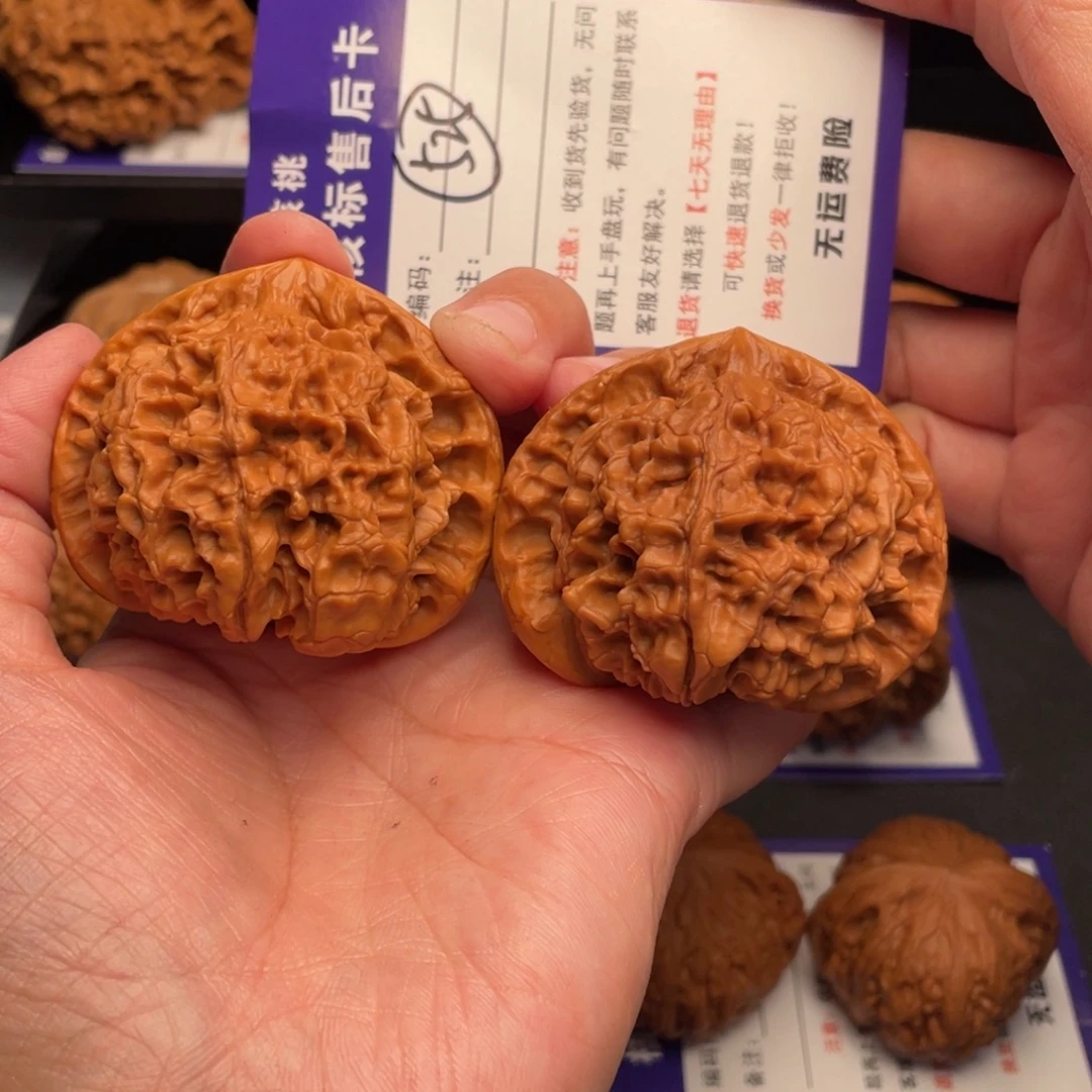木***～把件文玩核桃官帽51