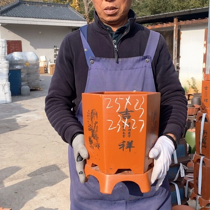 紫砂花盆紫砂花盆盆栽花卉苗木种植