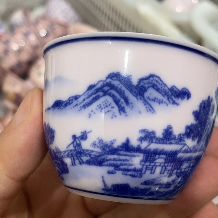 摆件景德镇陶瓷主人呢2466