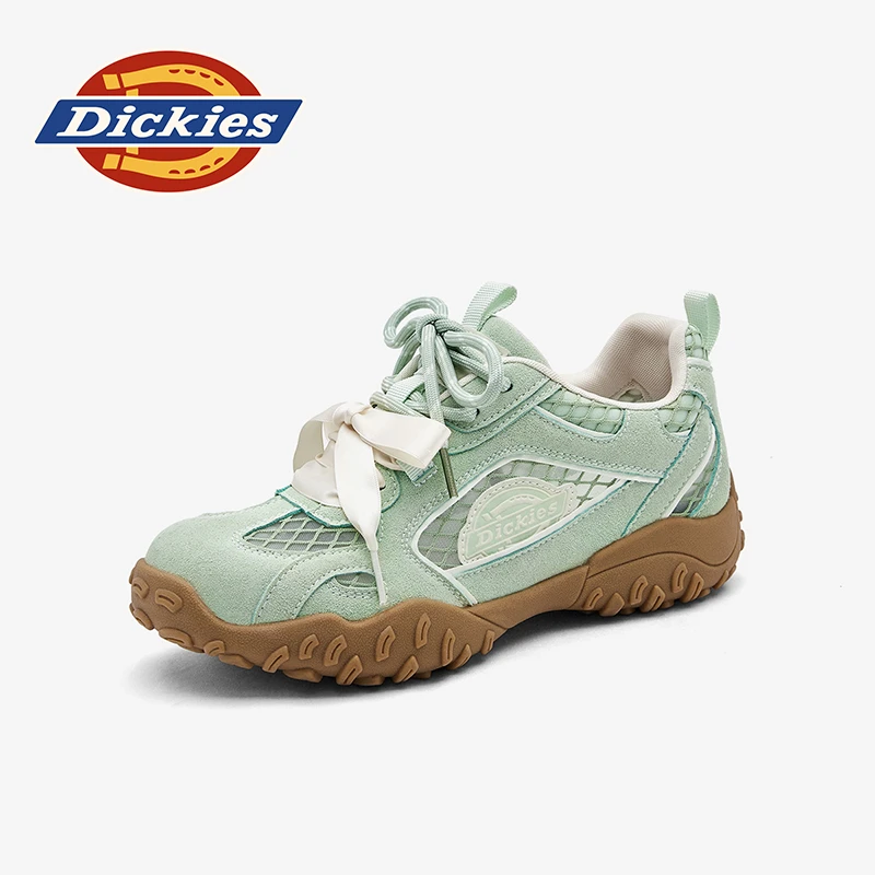 Dickies网面运动鞋女2025新款冬季透气德训鞋女防滑户外登山鞋女