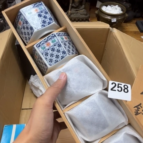 瓷片摆件工艺品瓷器摆件777