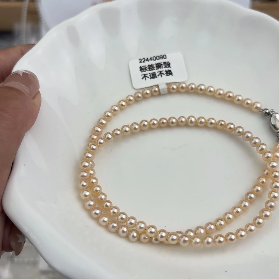 珍珠淡水珍珠银S925镶嵌