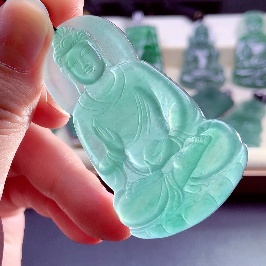 【闪购商品】颈饰未镶嵌翡翠天然