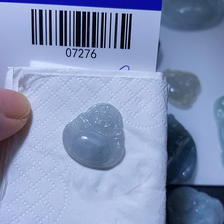 翡翠未镶嵌颈饰天光墟翡翠市场现金代购