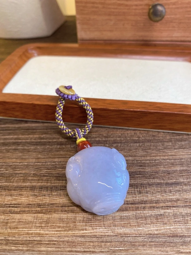 翡翠钥匙扣，设计款