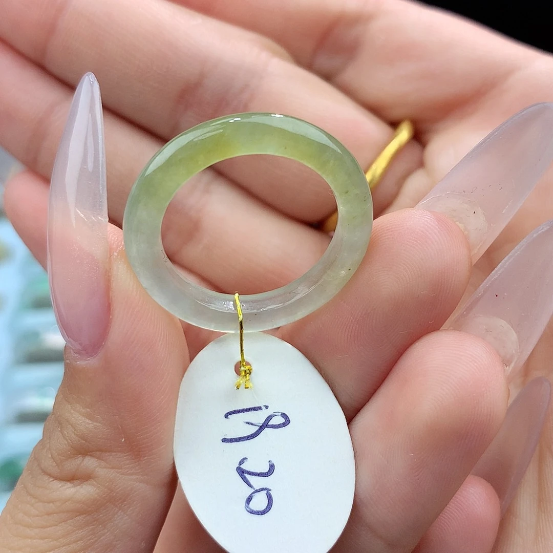 翡翠戒指未镶嵌璇*20圈