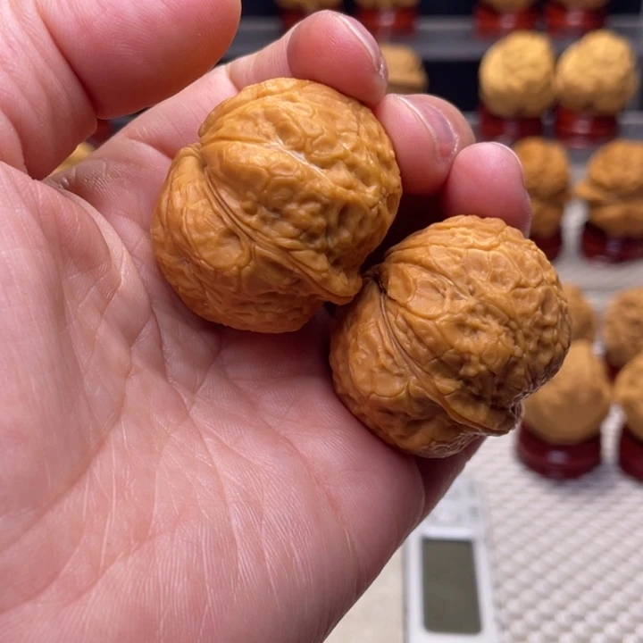 文玩核桃把件39龟甲元宝蟾