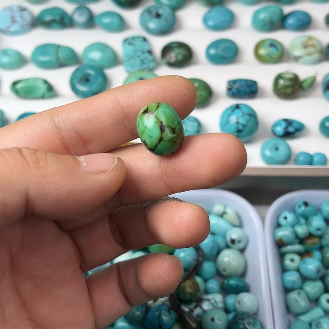 W***e文玩配饰，菜籽黄配珠