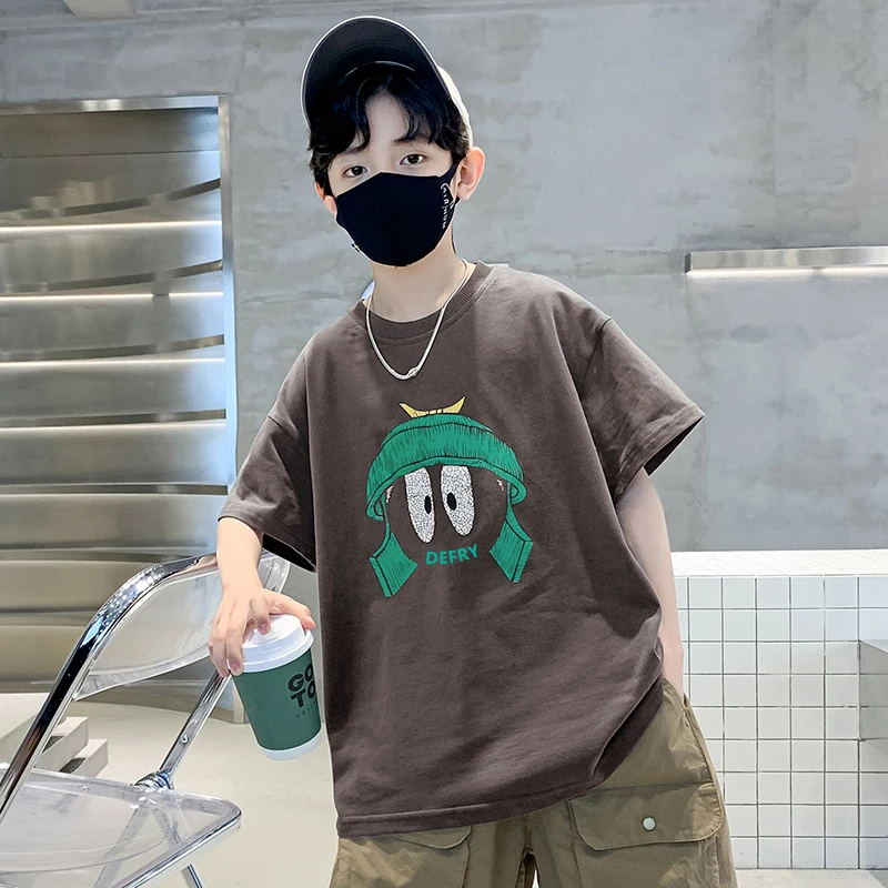 【纯棉品质】童装男女短袖t恤纯棉夏季新款儿童宝宝半袖上衣中小童