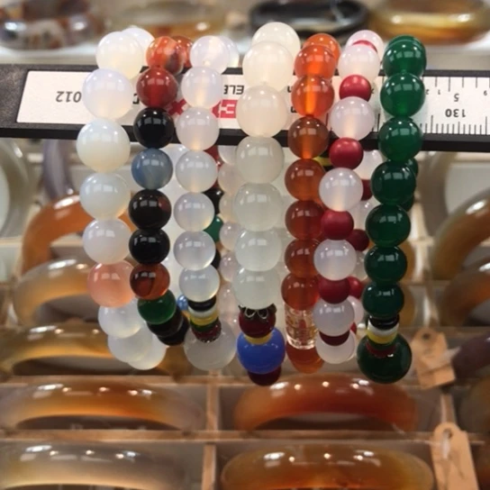 玛瑙/玉髓未镶嵌手链