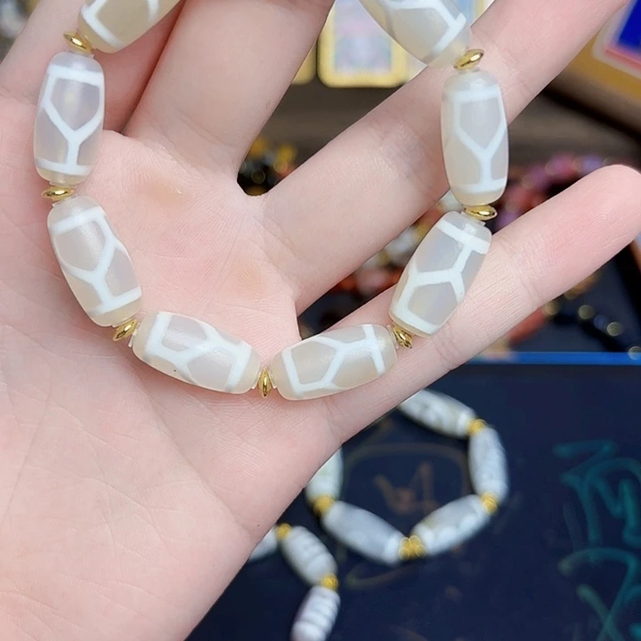 合金手链玛瑙/玉髓0915-10