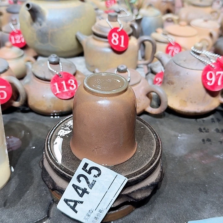 紫砂茶壶坭兴陶柴烧