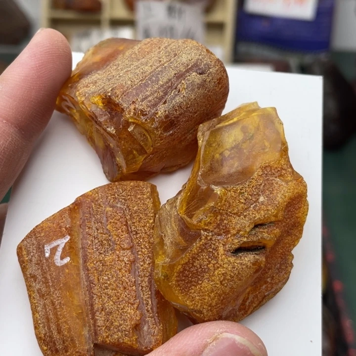 半***糖定制琥珀未镶嵌琥珀