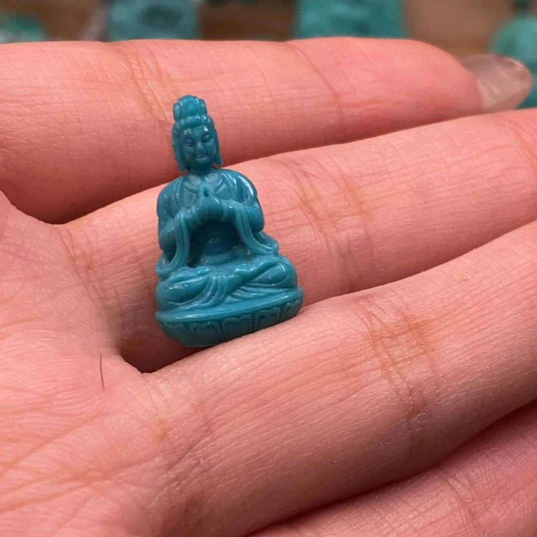 未镶嵌绿松石挂件简*
