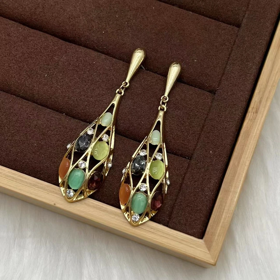 合金耳饰 远远（YY415）欲饮琵琶