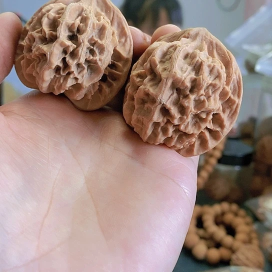 【闪购商品】把件文玩核桃45龙鳞