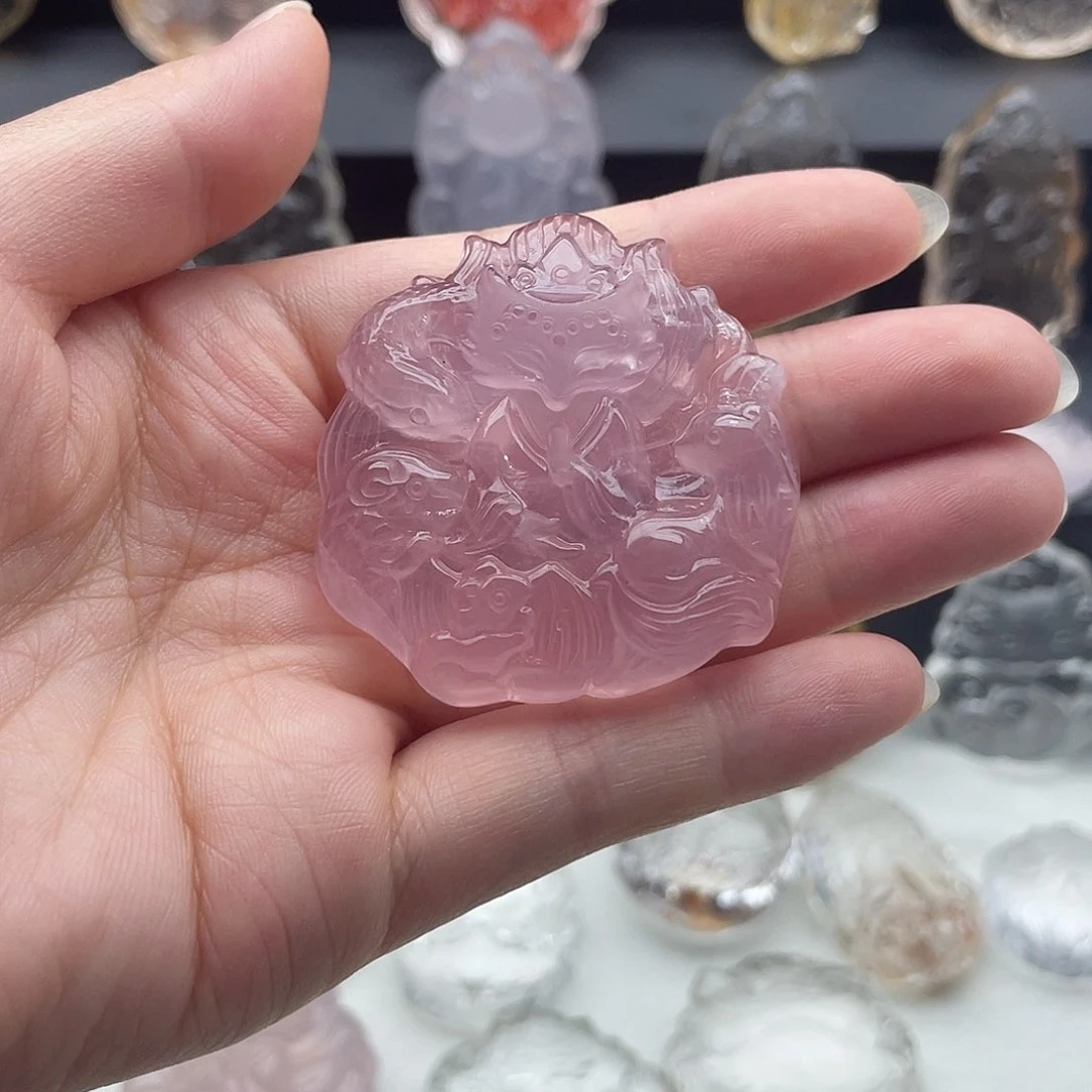 草***飞未镶嵌吊坠(不含链)水晶吊坠