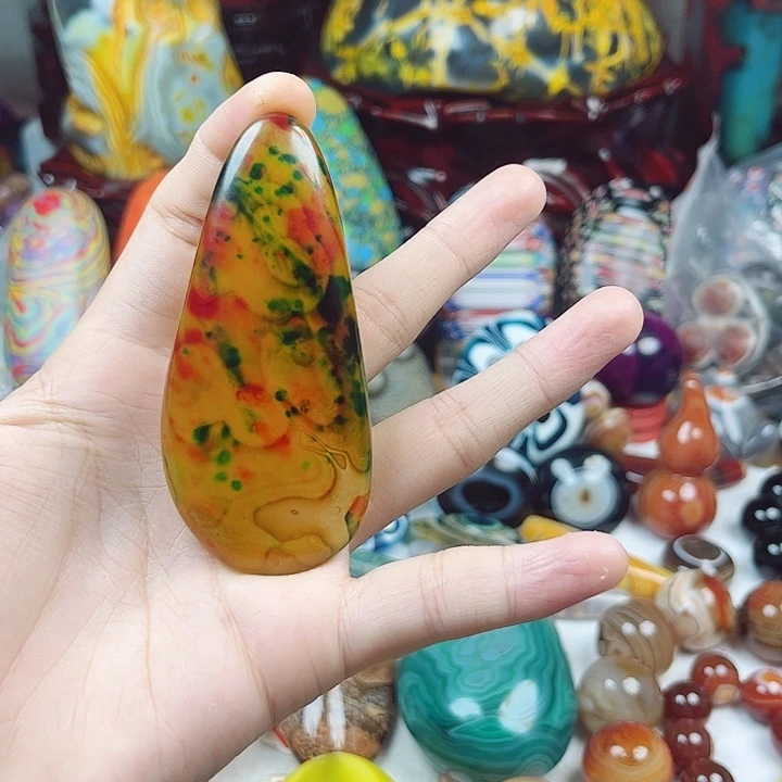 未镶嵌耳饰玛瑙/玉髓