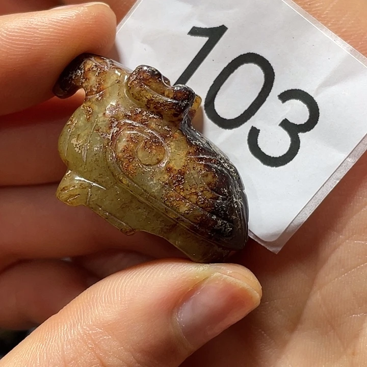 和田玉颈饰未镶嵌夜*杯