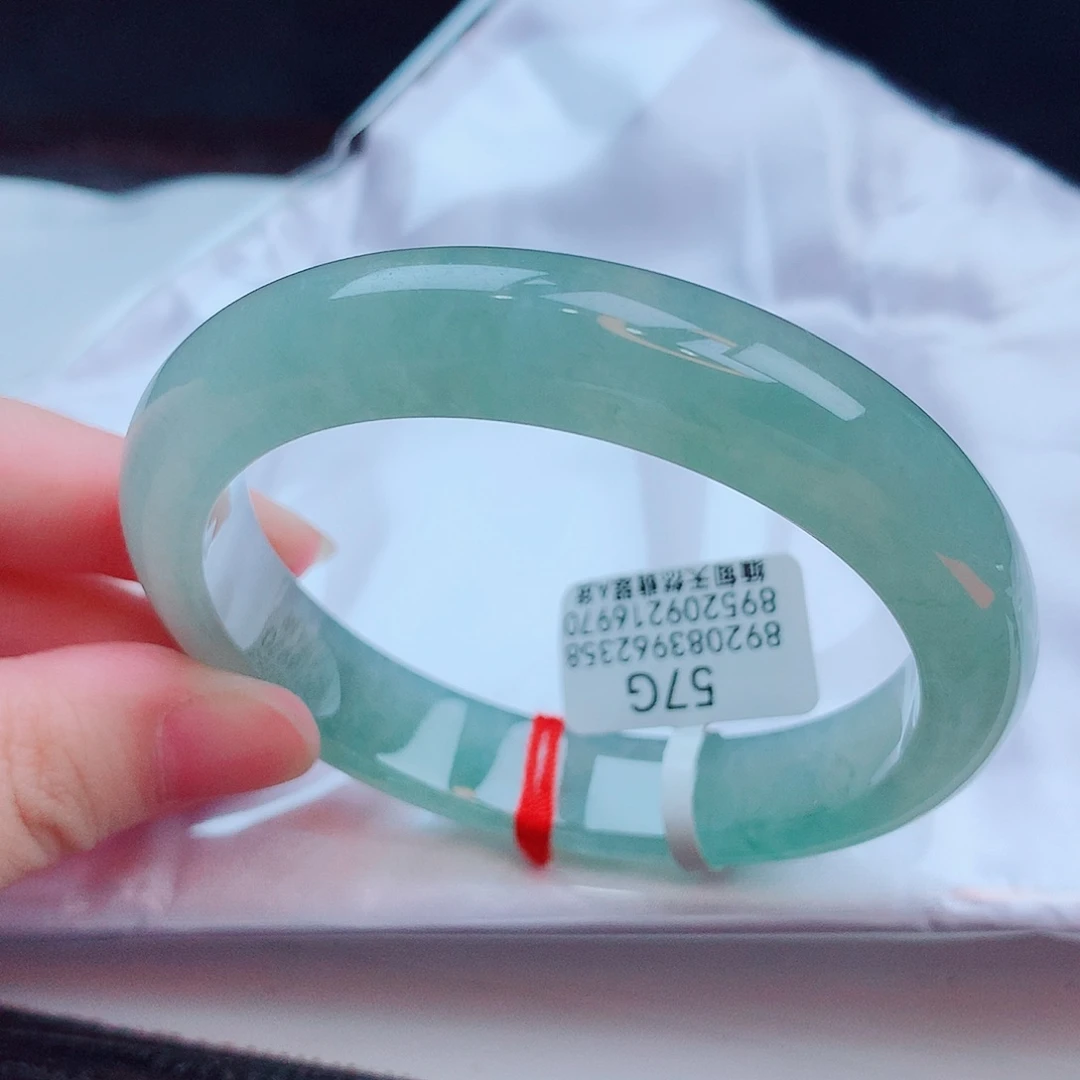 翡翠未镶嵌手镯缅甸天然翡翠A货手镯