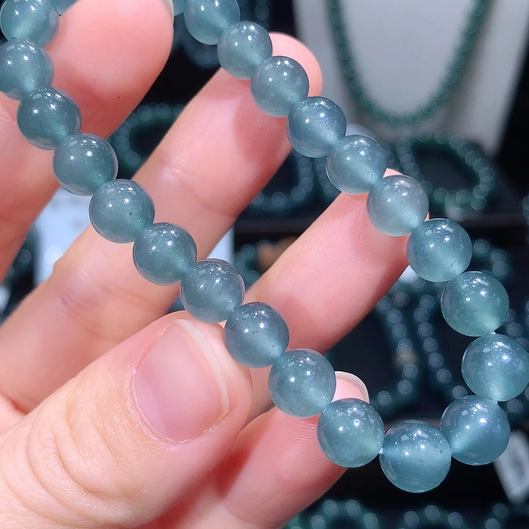 未镶嵌手链翡翠'天然a货翡翠手串8mm