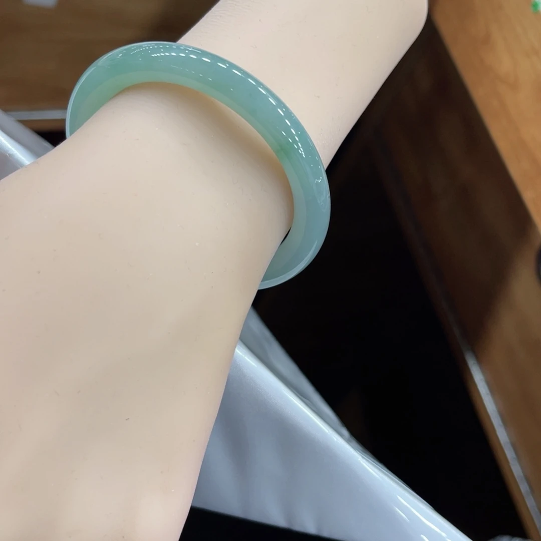 未镶嵌手镯翡翠翡翠5253