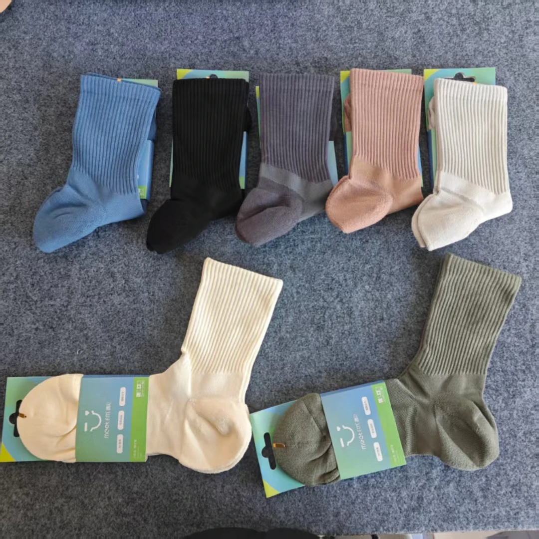 ME3954遇见直角运动毛圈底男袜