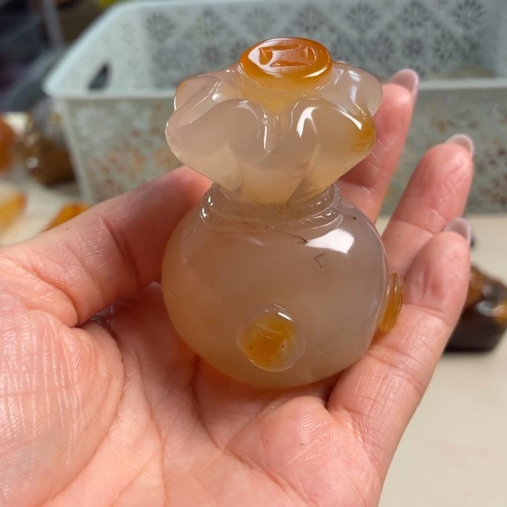 玛瑙/玉髓未镶嵌吊坠(不含链)