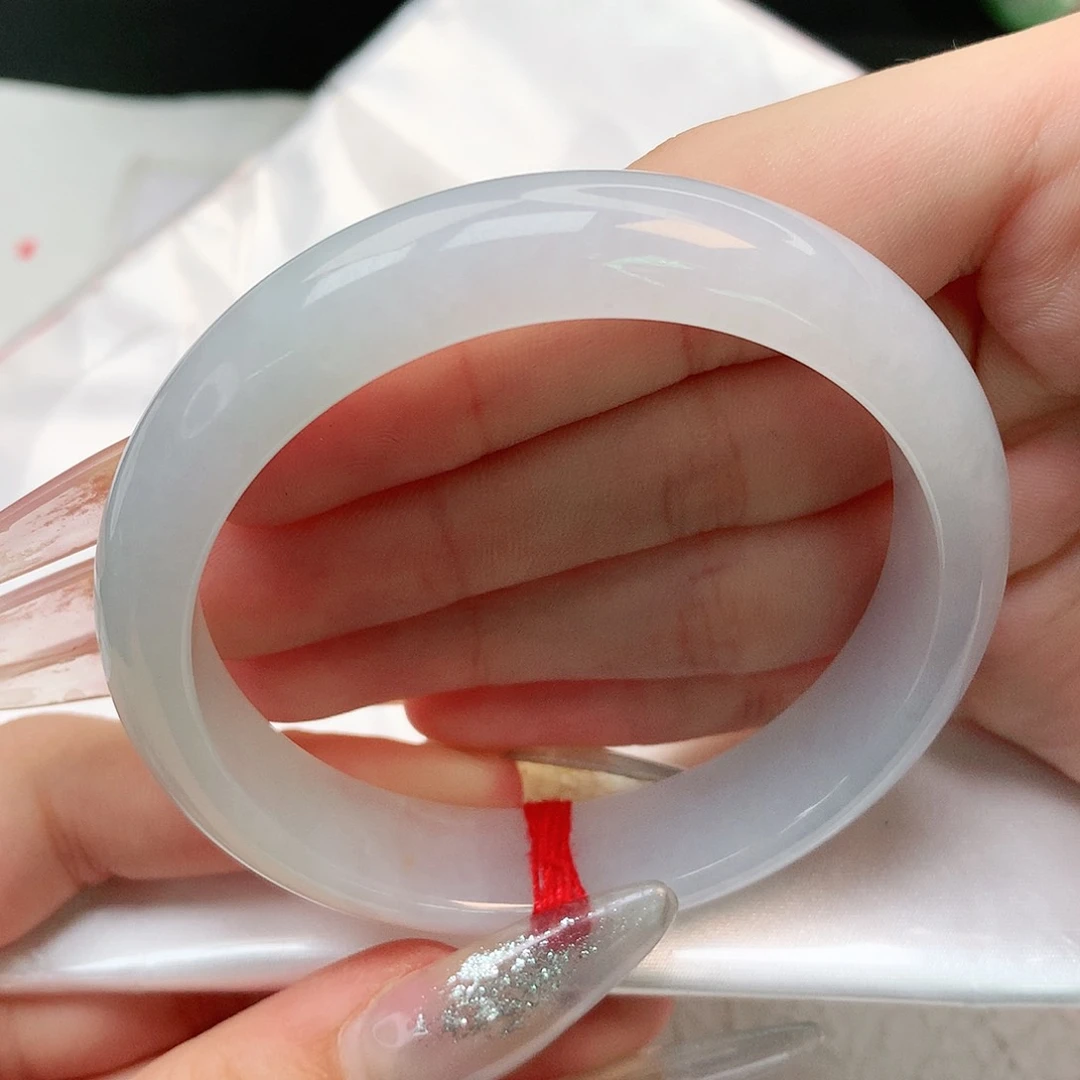 未镶嵌手镯翡翠正圈57