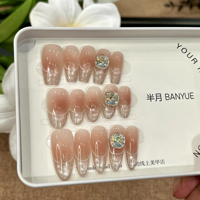 【落日余晖】BANYUE Nial 严选爆火纯手工显白气质穿戴美甲596-598