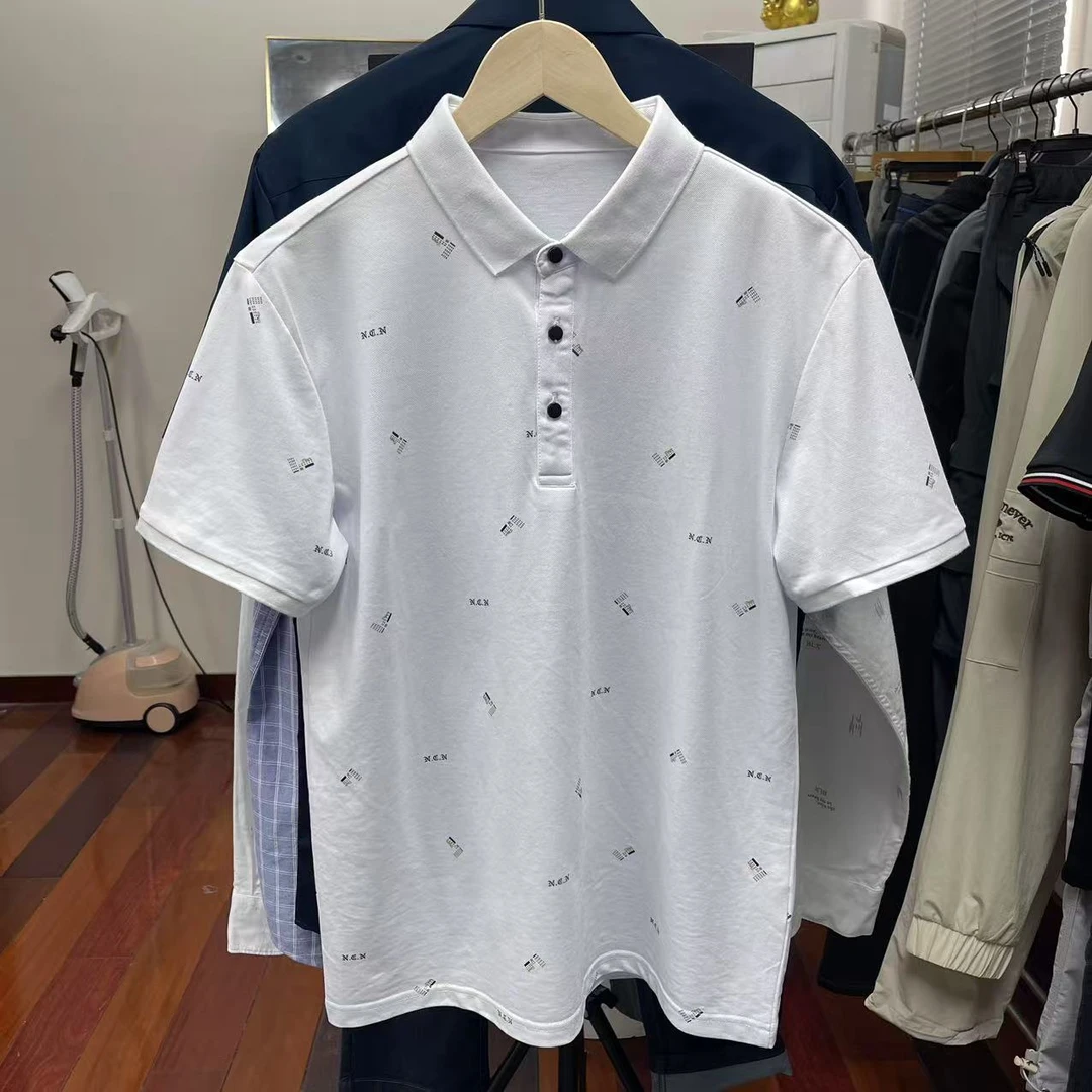 品牌撤柜男士夏季翻领短袖Polo衫