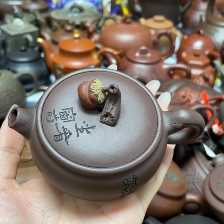 紫砂茶杯紫砂艺术作品