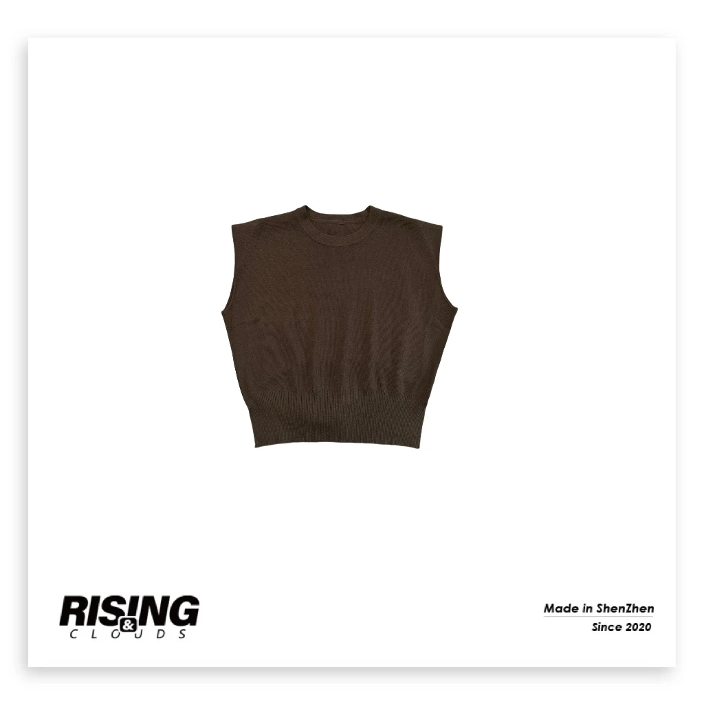 【小法】深圳南油尤莱特显瘦无袖毛针织上衣080161GT