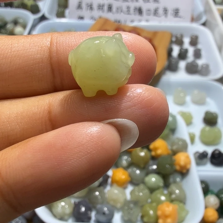 未镶嵌和田玉珠宝半成品
