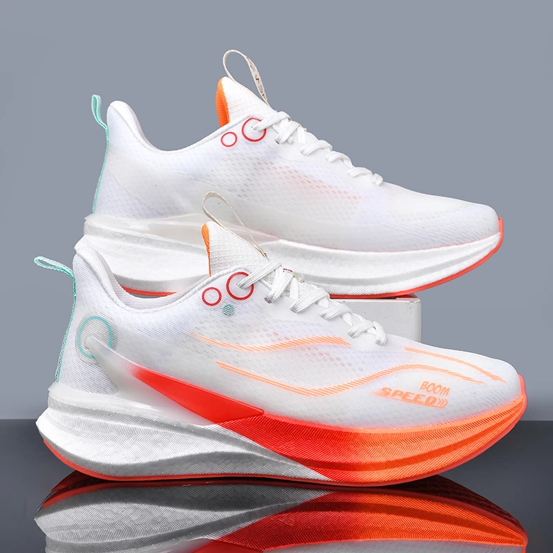 碳板男女同款新透气休闲运动鞋防滑软男士潮流