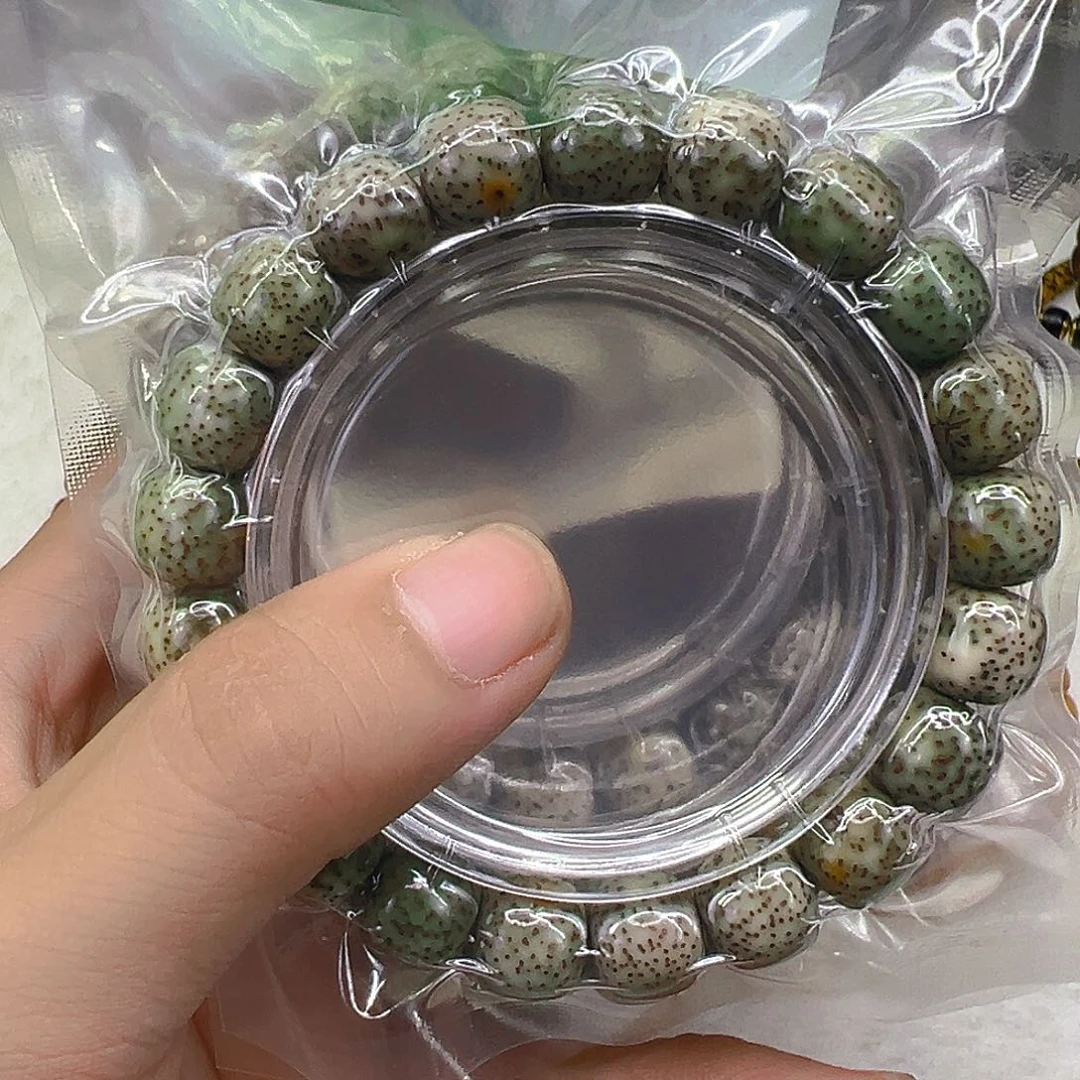 手串星月菩提9传说火烧云星月菩提单圈11左右